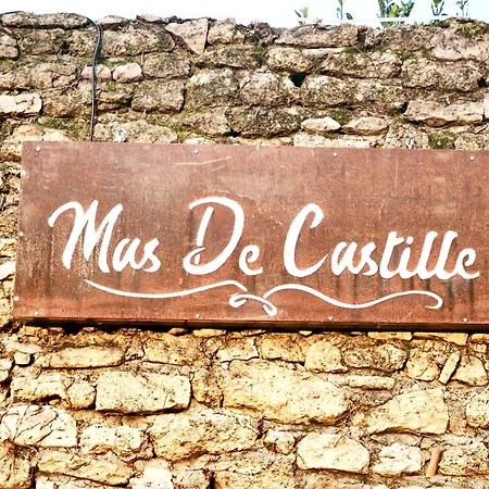 Maison D'hote Mas De Castille Entre Uzes Et Le Pont Du Gard 3* Argilliers