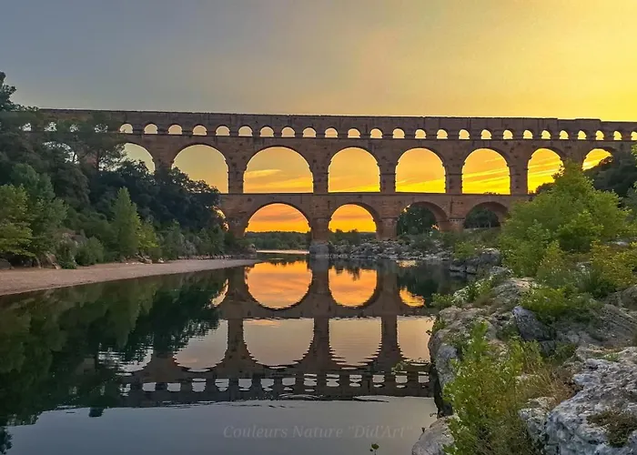 Gasthuis Maison D'hote Mas De Castille Entre Uzes Et Le Pont Du Gard 3*